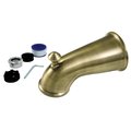 Showerscape 6" Universal Tub Spout with Diverter, Antique Brass K1275A3